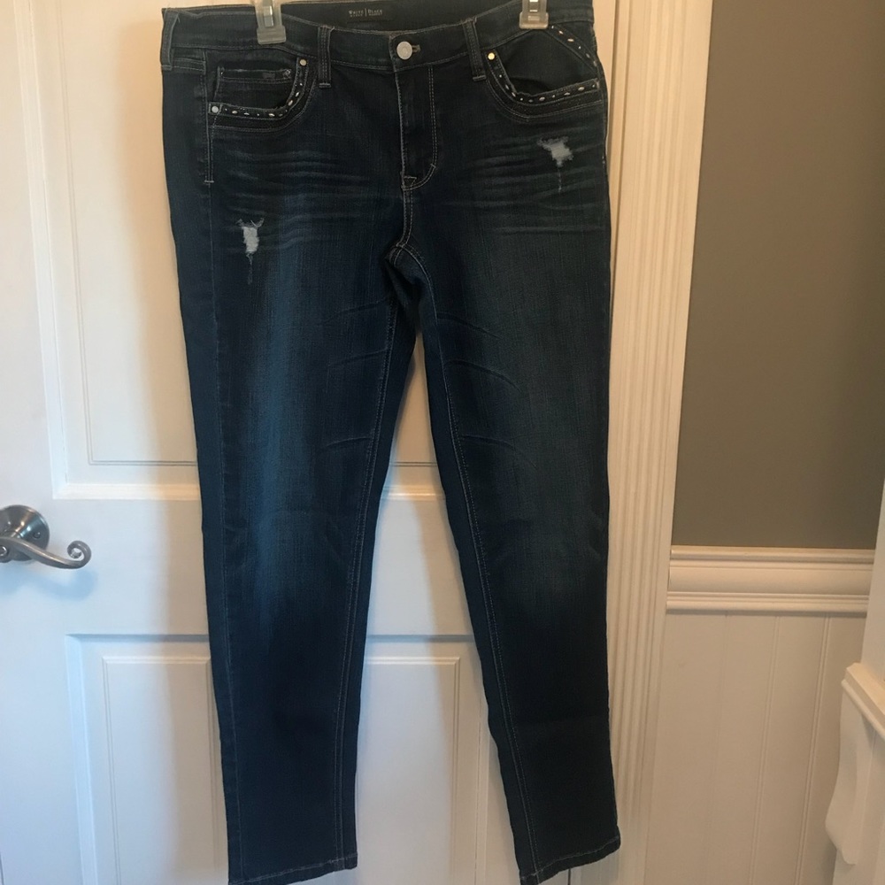WHBM Jeans Size 8R Skinny